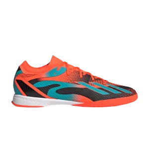 adidas X Speedportal Messi.3 IN 'L10NEL M35SI Pack' Orange Solaire/Argent Métallique/Noir GZ5144
