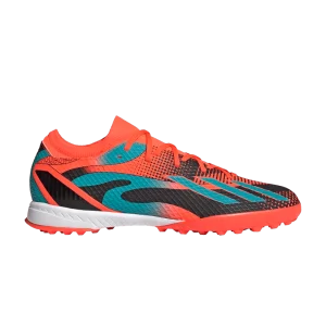 adidas X Speedportal Messi.3 TF 'L10NEL M35SI Pack' Orange Solaire/Argent Métallique/Noir GZ5142