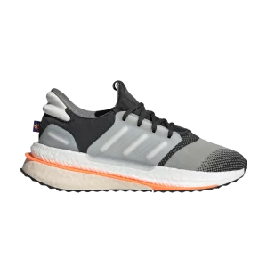 Baskets adidas X_PLRBOOST 'Carbon Off White' Carbone/Blanc/Orange hurlant HP3147