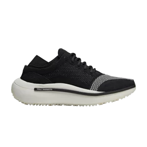Baskets adidas Y-3 Qisan Knit 'Black Off White' couleur Noir/Noir/Blanc FZ6395