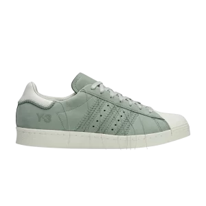 Baskets adidas Y-3 Superstar 'Silver Green' Vert argent/Blanc/Marron clair IG0801