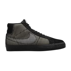 Nike Zoom Blazer Mid Premium SB 'Black Netting' Blanc/Noir/Blanc/Noir FN6038 100