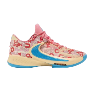 Nike Zoom Freak 4 EP 'Letter Bros - Coral' Nylon Cloud Light/Zipper Bleu/Corail Rose FB9504 200
