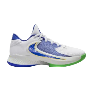 Nike Zoom Freak 4 GS 'Summer Vibes' Blanc/Blanc sommet/Citron Pulse/Hyper Royale DQ0553 103
