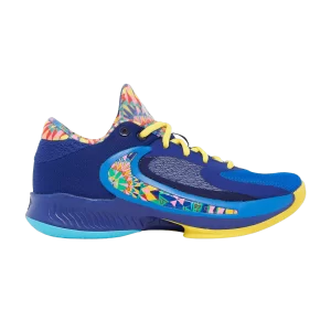 Nike Zoom Freak 4 SE GS 'Kaleidoscope' Bleu royal profond/Jaune opti/Cramoisi brillant/Or universitaire DV3017 400