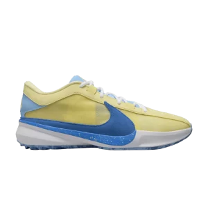 Nike Zoom Freak 5 EP 'Through My Eyes' Jaune doux/Bleu photo clair/Blanc/Orange laser/Bleu étoile DX4996 700