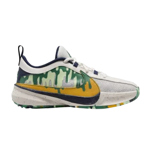 Nike Zoom Freak 5 SE GS 'Summer Camp Pack – Hometown Hero' Gris loup/Or université/Ghost/Malachite FN4975 001