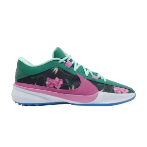 Nike Zoom Freak 5 'Flowers' Bleu photo clair/Rose ludique/Rose mousse/Noir DX4985 401
