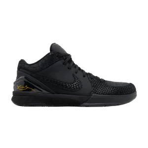 Nike Zoom Kobe 4 Protro 'Gift of Mamba' Noir/Noir/Or Université FQ3544 001