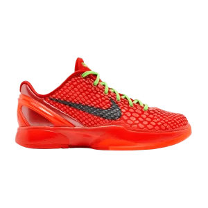Nike Zoom Kobe 6 GS 'Reverse Grinch' Pourpre Chaud/Noir/Vert Électrique FV9676 600