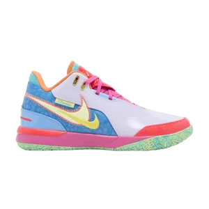 Nike Zoom LeBron NXXT Gen Ampd IPS 'I Promise' Brume violette/Barely a Volt/Bleu photo/Alchimie rose/Cramoisi brillant FZ7885 500