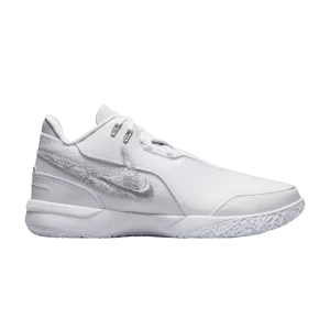 Nike Zoom LeBron NXXT Gen AMPD 'White Metallic Silver' Blanc/Gris fumée clair/Argent métallique FJ1566 102
