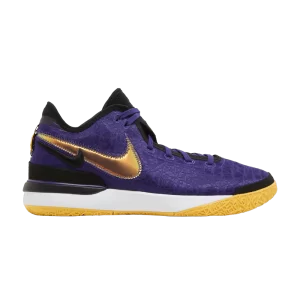 Nike Zoom LeBron NXXT Gen 'Lakers' Court Violet/Noir/Chardon Clair/Or Université/Jaune Opti DR8784 500