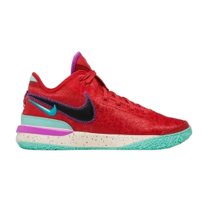 Nike Zoom LeBron NXXT Gen 'Track Red' Rouge piste/Noir/Thil Nebula/Emeraude Sunrise DR8784 600