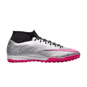 Nike Zoom Mercurial Superfly 9 Academy TF '25th Anniversary Pack' Argent métallique/Noir/Volt/Hyper rose FB8398 060