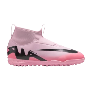 Nike Zoom Mercurial Superfly 9 Academy TF GS 'Mad Brilliance Pack' Mousse rose/Noir DJ5616 601