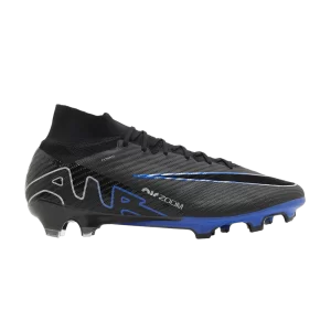 Nike Zoom Mercurial Superfly 9 Elite FG 'Shadow Pack' Noir/Hyper Royal/Chrome DJ4977 040