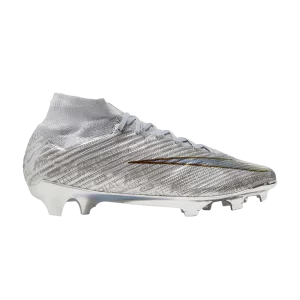 Nike Zoom Mercurial Superfly 9 Elite SE FG '25th Anniversary' Argent métallique/Gris loup/Platine pur/Noir FB8863 060