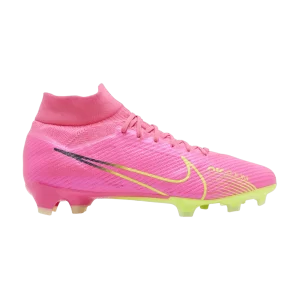 Nike Zoom Mercurial Superfly 9 Pro FG 'Luminous Pack' Rose éclatant/Gridiron/Volt DJ5598 605
