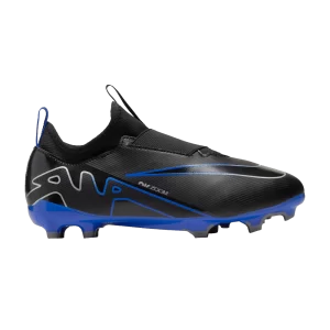Nike Zoom Mercurial Vapor 15 Academy MG GS 'Shadow Pack' Noir/Hyper Royal/Chrome DJ5617 040