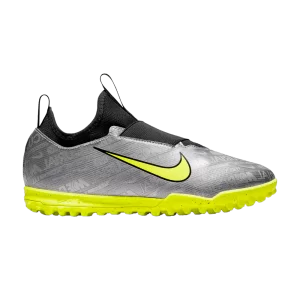 Nike Zoom Mercurial Vapor 15 Academy TF GS '25th Anniversary Pack' Argent métallique/Noir/Volt/Volt FJ2039 060