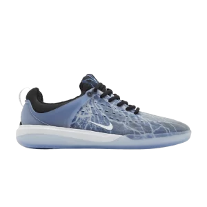 Nike Zoom Nyjah 3 SB 'Trouble at Home' Noir/Blanc/Royal profond/Blanc/Bleu poudre foncé/Royal jeu FB2394 001