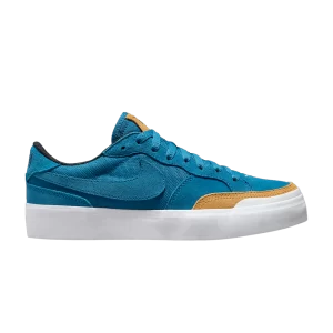 Nike Wmns Zoom Pogo Plus Premium SB 'Green Abyss' Baskets Vert abysse/Ocre désert/Blanc/Vert abysse DX6915 300