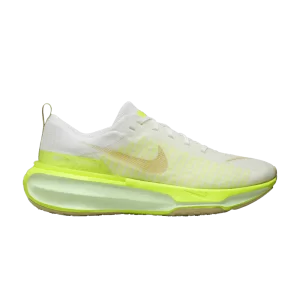 Nike ZoomX Invincible Run Flyknit 3 'Volt Sail' Blanc/Volt/Voile/Or Team DR2615 104