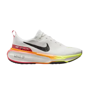 Nike ZoomX Invincible Run Flyknit 3 'Wake Up Pack - Bright Crimson 'Blanc/Noir/Bright Crimson/Sail Blanc/Tout Orange/Jaune Fluorescent HF4915 100