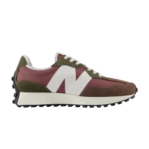 Baskets New Balance 327 'Dark Straw Mushroom' Champignon de paille foncé/Vin rouge MS327HD