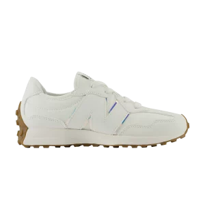 New Balance 327 Little Kid 'Sea Salt Iridescent Gum' Baskets Sel de mer/Gomme PS327KB