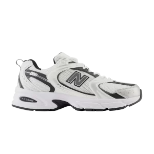 New Balance 530 Baskets 'White Silver Metallic' Blanc/Argent Métallisé/Noir MR530LB
