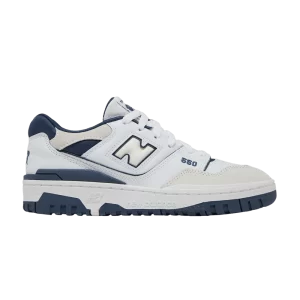 New Balance 550 Big Kid Baskets 'White Vintage Indigo' Blanc/Vintage indigo GSB550TG