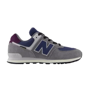 New Balance 574 Big Kid 'Castlerock Navy' Baskets Castlerock/Marine GC574KGN