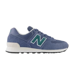 New Balance 574 Baskets 'Navy Green' Marine/Vert U574SNG