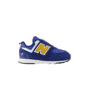 New Balance 574 New-B Crochet et boucle pour tout-petits large 'Night Sky Gold Fusion' Ciel nocturne/Golden Fusion NW574HBG W