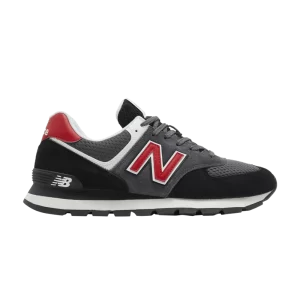 Baskets New Balance 574 Rugged 'Black Red' Noir/Rouge ML574DP2