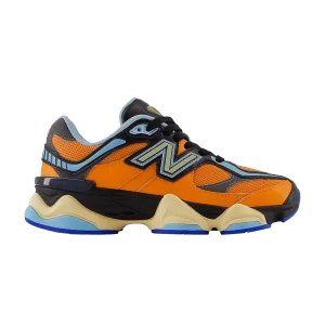 New Balance 9060 Big Kid 'Sun Glow' Baskets Soleil/Noir/Équipe Bleu Ciel GC9060OG