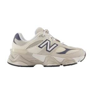 New Balance 9060 Little Kid Baskets 'Moonrock Linen Lace Toggle' Moonrock/Lingerie PV9060EB