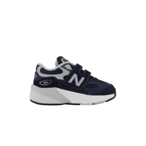 New Balance 990v6 Hook & Loop Baskets « Navy » pour tout-petits Marine/Argent IV990NV6