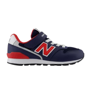 New Balance 996 Hook & Loop Enfants Large 'Navy Blue Red' Bleu Foncé/Rouge YV996EB3 W