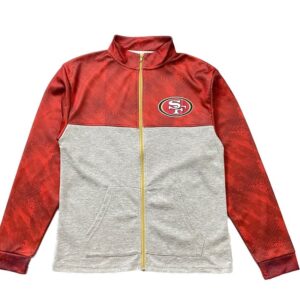 B20THER Veste à col montant NFL 49ers Veste rouge 1250920