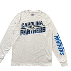 Manches longues B20THER NFL Carolina Panthers Blanc Manches longues 1307790
