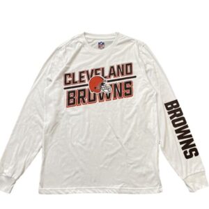 Manches longues B20THER NFL Cleveland Browns Blanc Manches longues 1307551