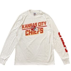 Manches longues B20THER NFL Kansas City Chiefs Blanc Manches longues Noir 1307664