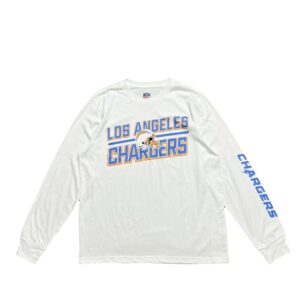 Manches longues B20THER NFL Los Angeles Chargers Blanc Manches longues 1307820