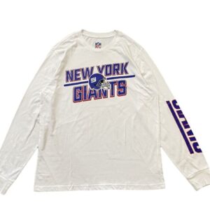 Manches longues B20THER NFL New York Giants Blanc Manches longues Bleu 1307646
