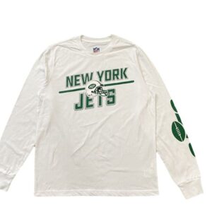 Manches longues B20THER NFL New York Jets Blanc Manches longues Marron 1307679