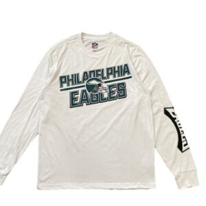 Manches longues B20THER NFL Philadelphia Eagles Blanc Manches longues Tang 1307655