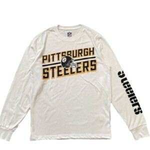 Manches longues B20THER NFL Pittsburgh Steelers Blanc Manches longues 1307561